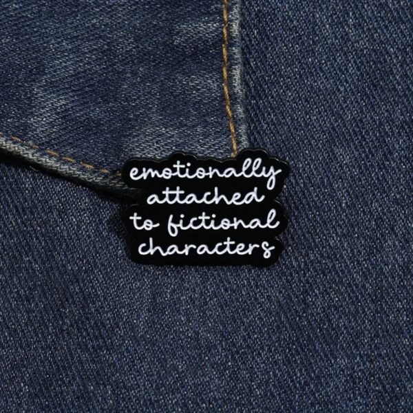 Emotionally attached to fictional characters