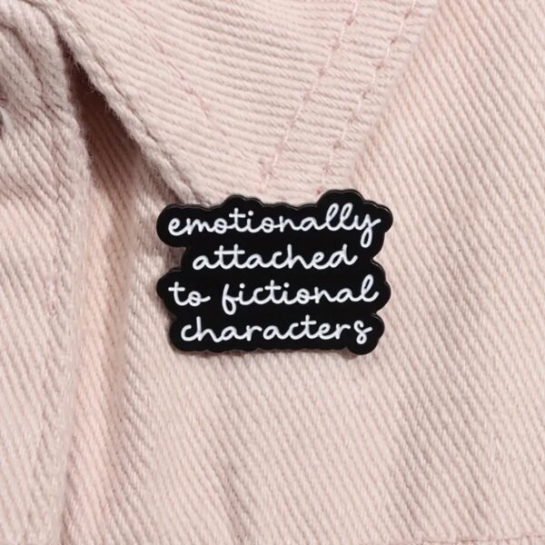 Emotionally attached to fictional characters