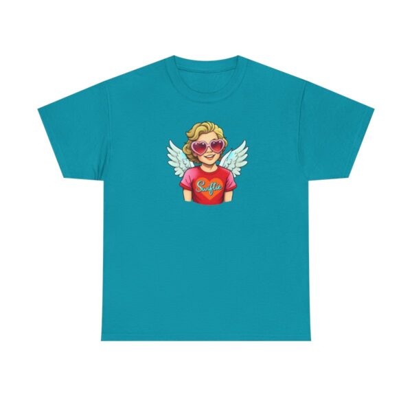 "Angel Swiftie Cotton T-Shirt – Soft and Stylish Taylor Swift Fan Apparel, Perfect Gift for Swifties" - Image 5